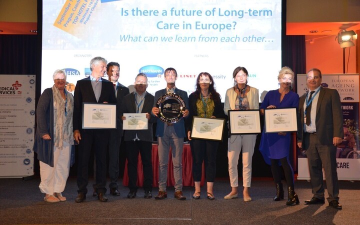 EAN ECREAS Award 2018 Best Facility for senior care in Europe: Dom Danice Vorgrinec in Maribor Slovenia